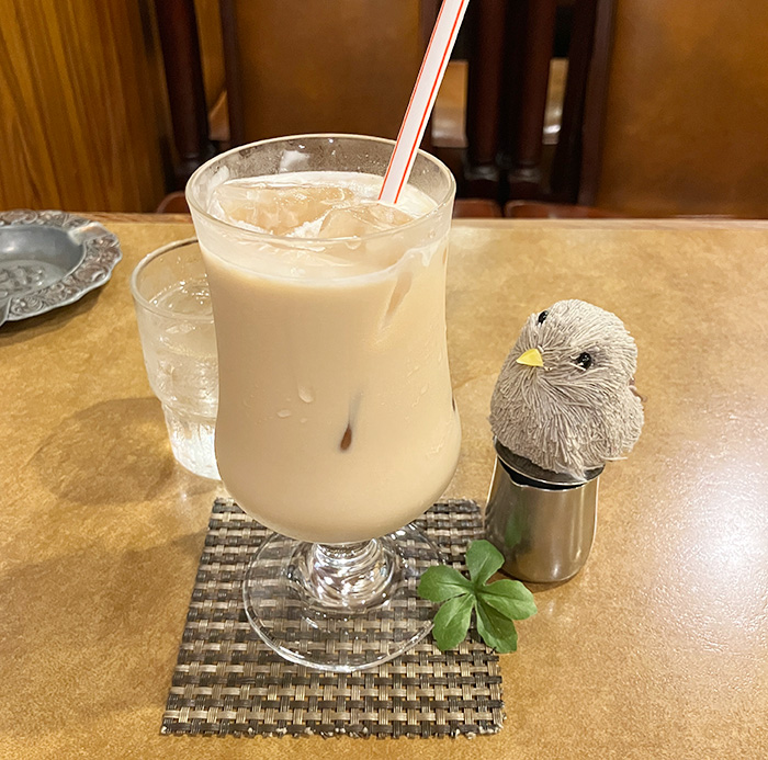 昔ながらのザ喫茶店。珈琲にはこだわりがあるそう。